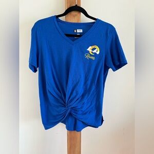 NFL Team Apparel Women's Blue T-Shirt